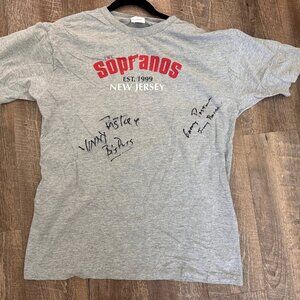 Soprano's Tshirt, signed